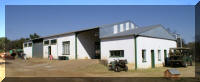 Barn, slaughter room and farming infrastructure.